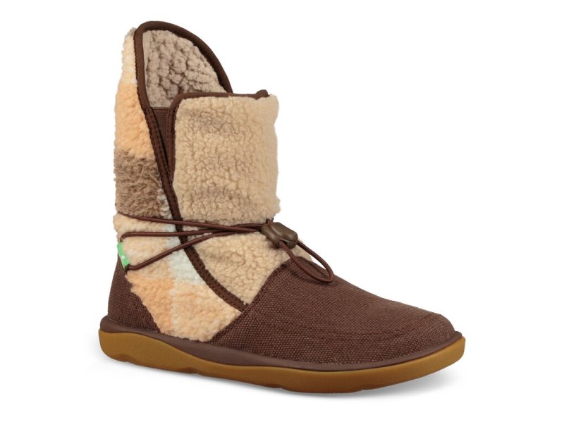 Botas Sanuk Tripper Flurry Mujer Marrom | MX-930672