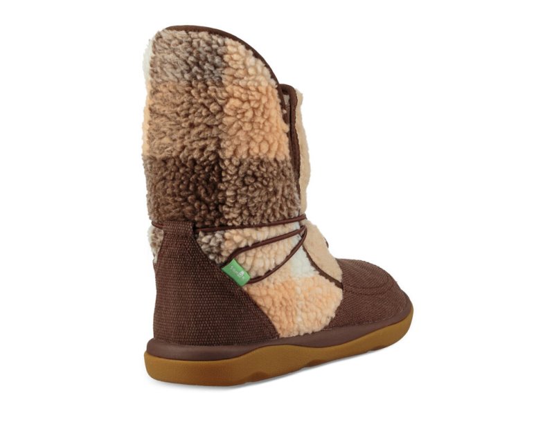 Botas Sanuk Tripper Flurry Mujer Marrom | MX-930672