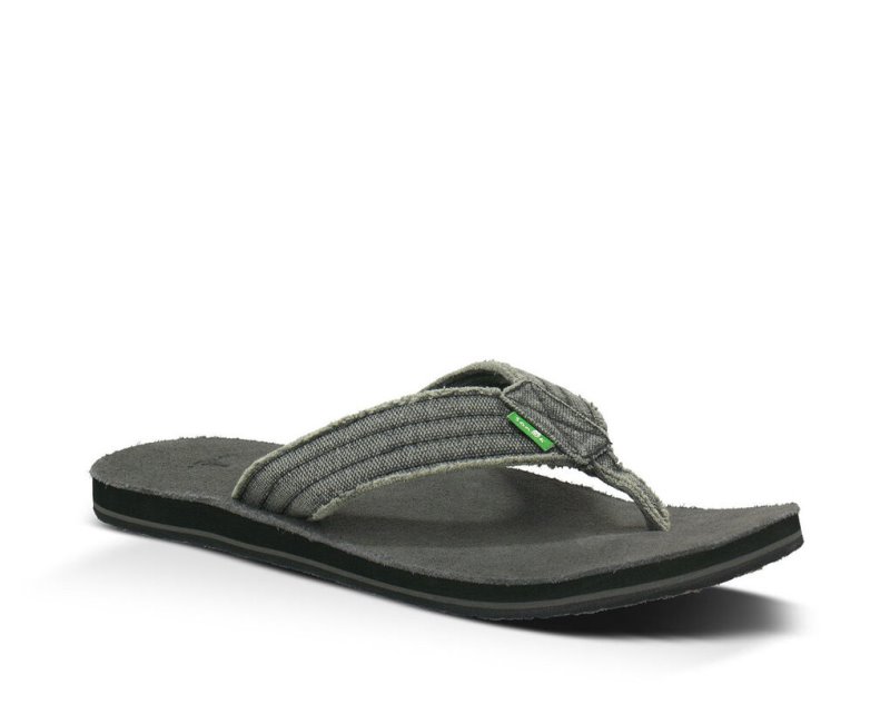 Chanclas Sanuk Fraid Not Hombre Charcoal | MX-390113