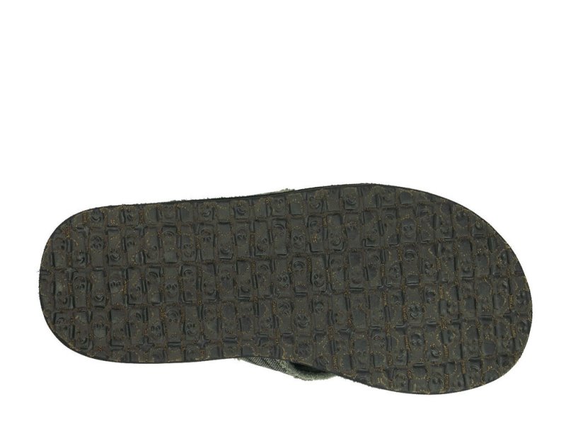 Chanclas Sanuk Fraid Not Hombre Charcoal | MX-390113