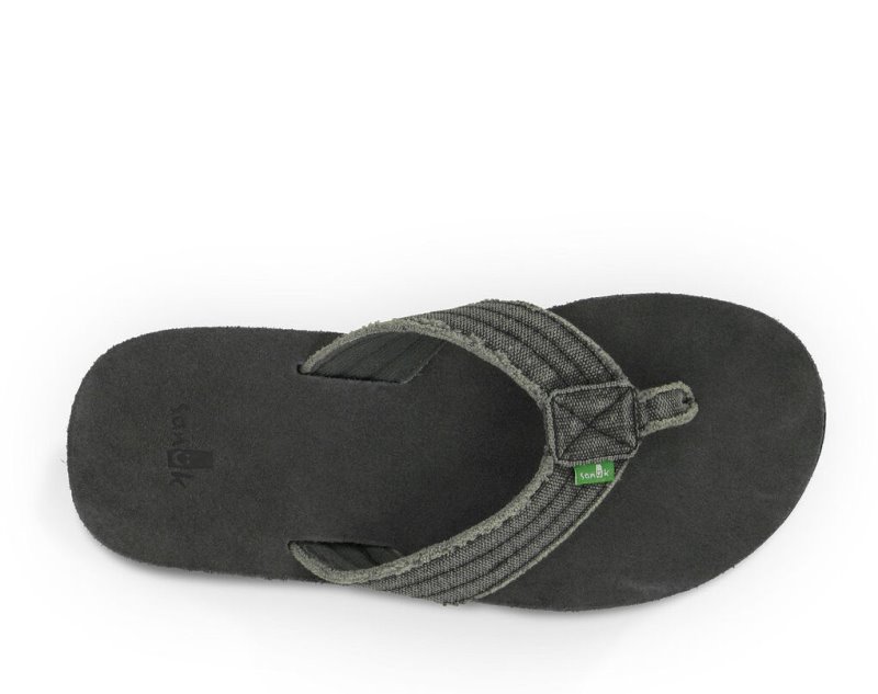 Chanclas Sanuk Fraid Not Hombre Charcoal | MX-390113