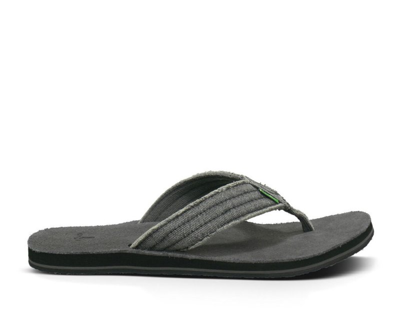 Chanclas Sanuk Fraid Not Hombre Charcoal | MX-390113