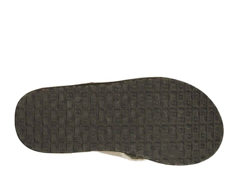 Chanclas Sanuk Fraid Not Hombre Kaki | MX-648600