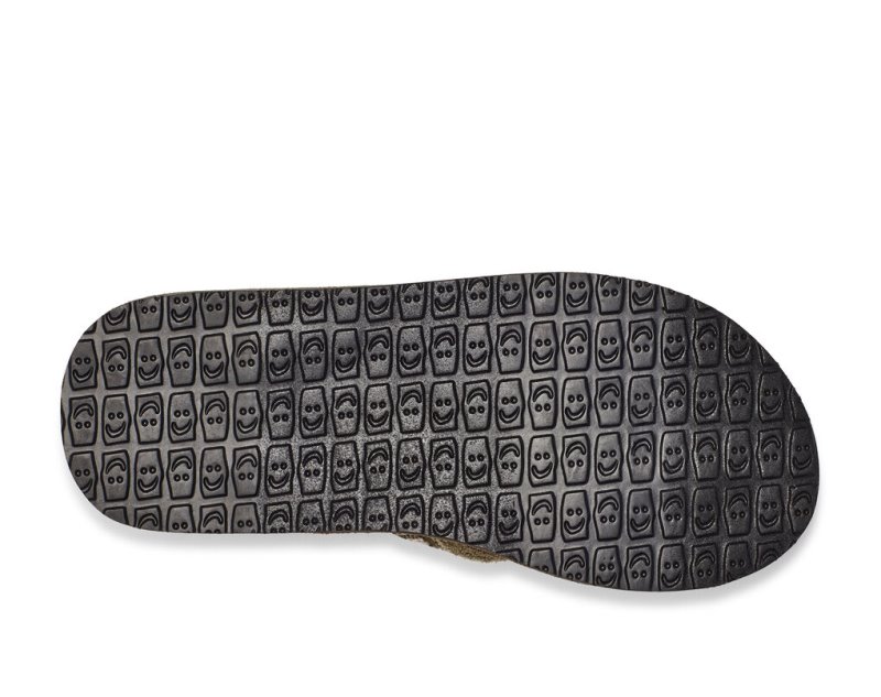 Chanclas Sanuk Fraid So Eco-Friendly Hombre Marrom | MX-677800