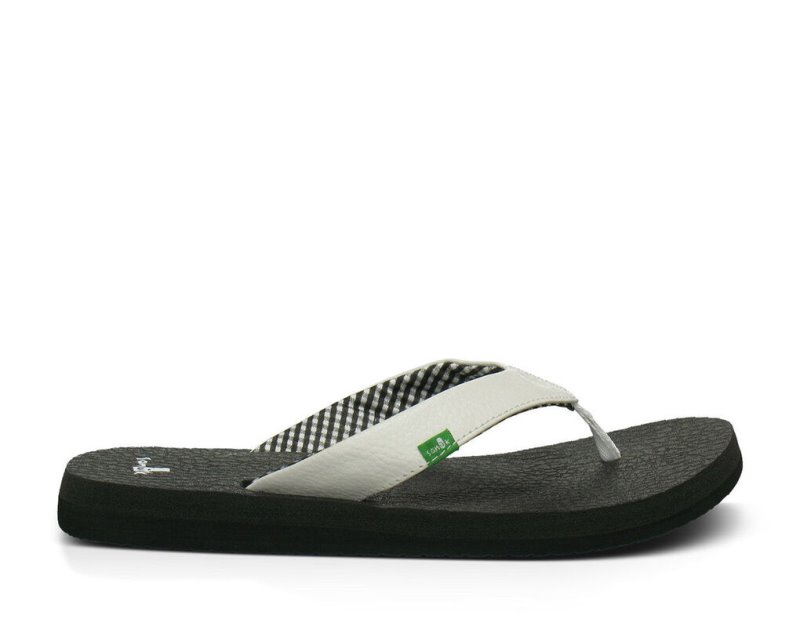 Chanclas Sanuk Yoga Mat Mujer Blancos | MX-199247