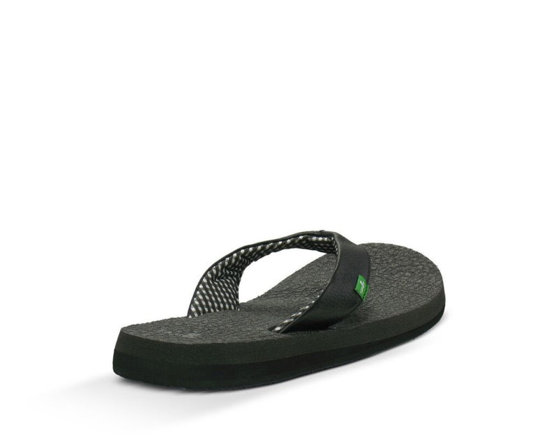 Chanclas Sanuk Yoga Mat Mujer Negros | MX-415637