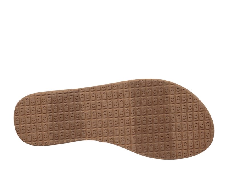 Chanclas Sanuk Yoga Salty Mujer Marrom | MX-470993