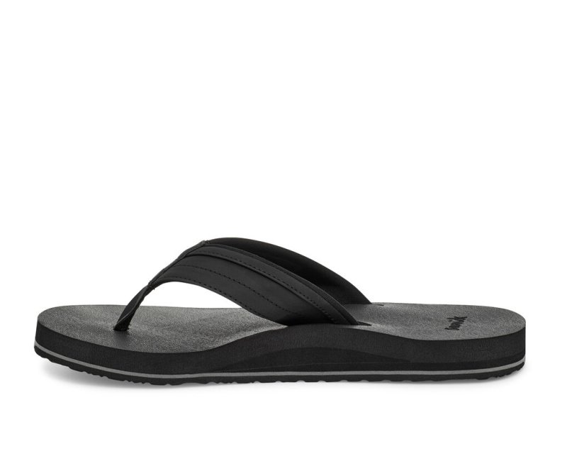 Chanclas Sanuk Ziggy Agua-Friendly Hombre Negros | MX-670967