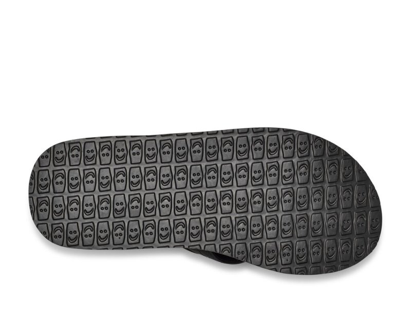 Chanclas Sanuk Ziggy Agua-Friendly Hombre Negros | MX-670967