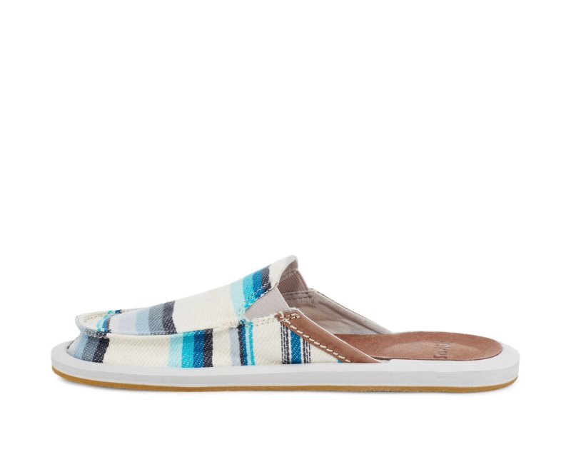 Pantuflas Sanuk You Got My Back Blanket Sustainable Slip-on Mujer Azules | MX-180271