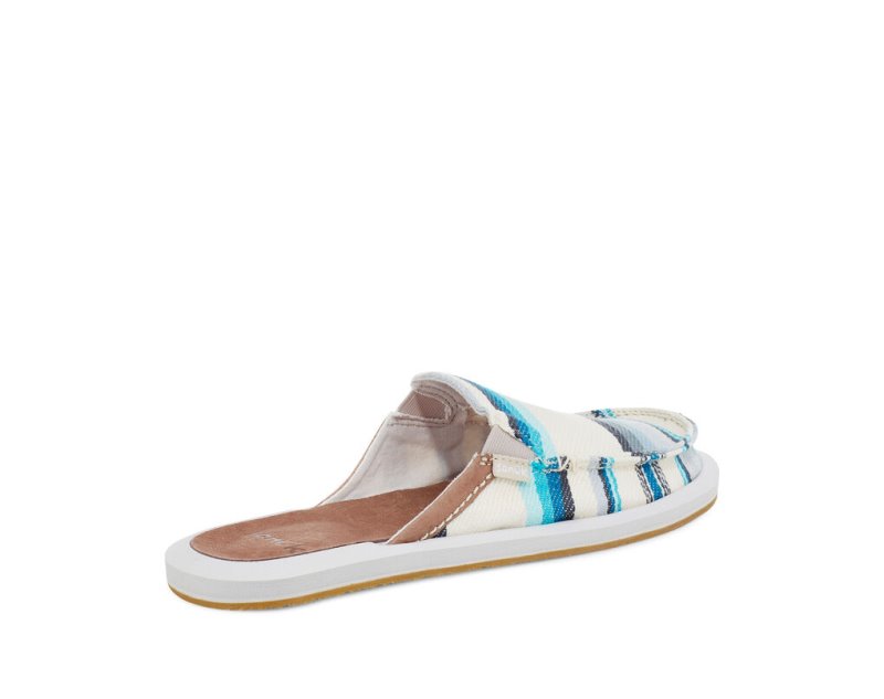 Pantuflas Sanuk You Got My Back Blanket Sustainable Slip-on Mujer Azules | MX-180271