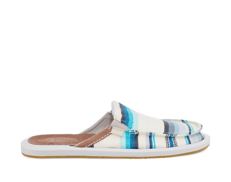 Pantuflas Sanuk You Got My Back Blanket Sustainable Slip-on Mujer Azules | MX-180271