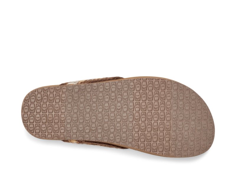 Sandalias Sanuk She Loungy Hemp Mujer Marrom | MX-224445