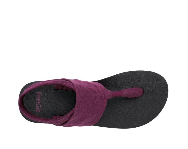 Sandalias Sanuk Sling ST Vegan Mujer Morados | MX-594105