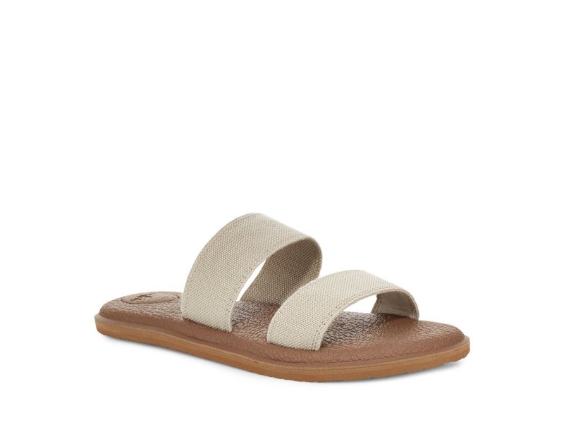 Sandalias Sanuk Yoga Gora Mujer Marrom Beige | MX-909897