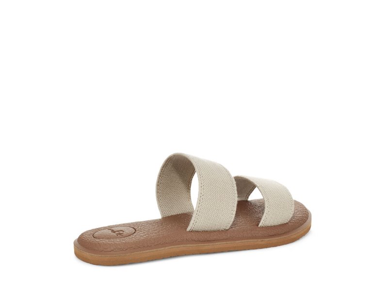 Sandalias Sanuk Yoga Gora Mujer Marrom Beige | MX-909897