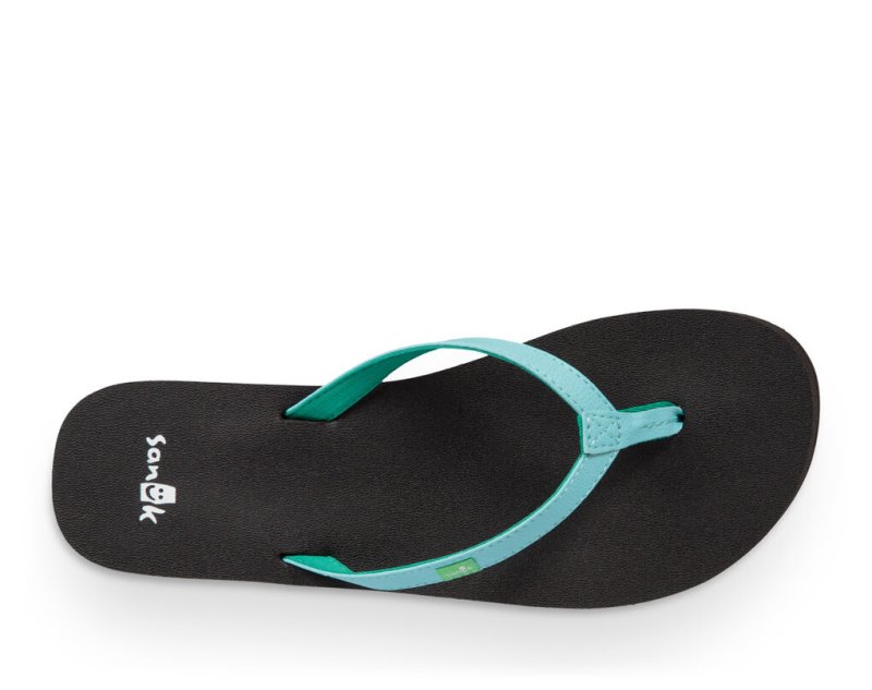 Sandalias Sanuk Yoga Joy Mujer Azules | MX-144009