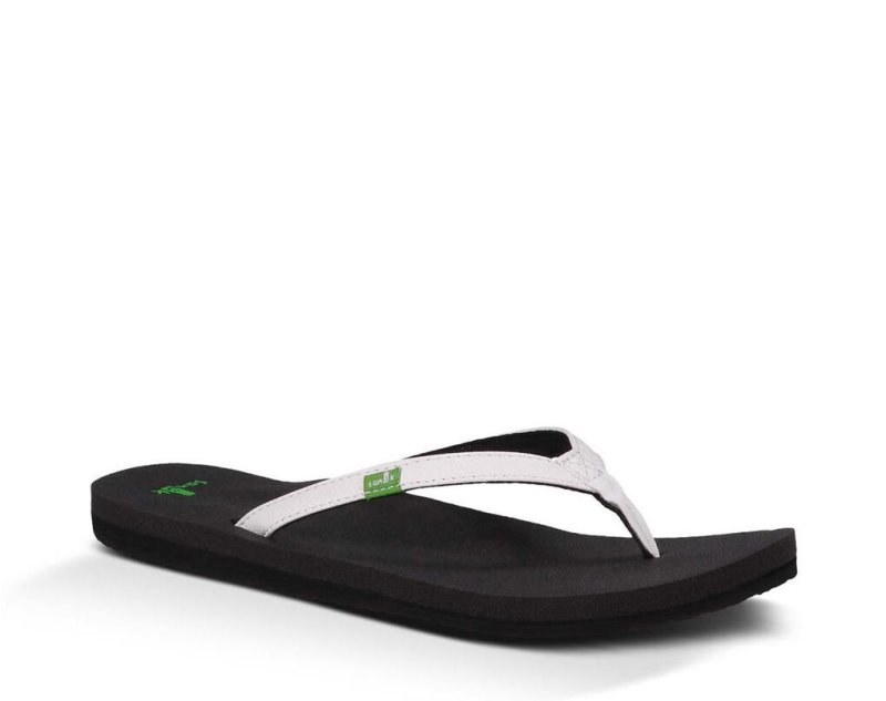 Sandalias Sanuk Yoga Joy Mujer Blancos | MX-662724