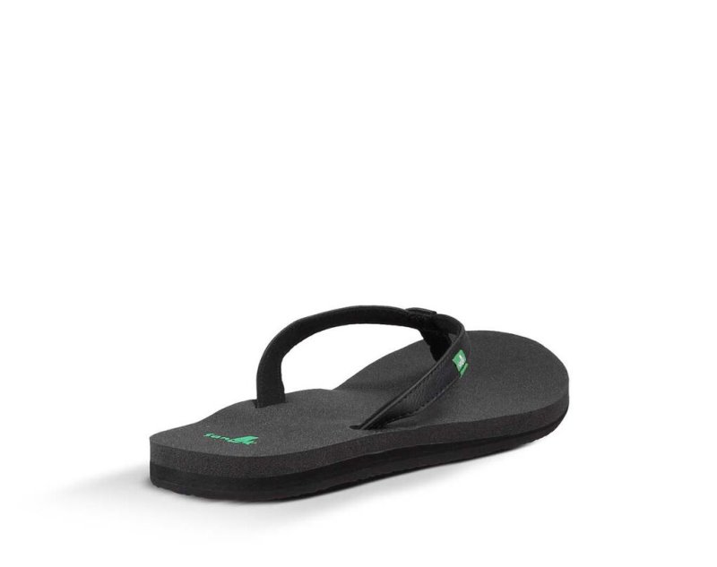 Sandalias Sanuk Yoga Joy Mujer Negros | MX-927960