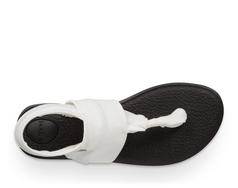 Sandalias Sanuk Yoga Sling 2 Mujer Blancos | MX-254149