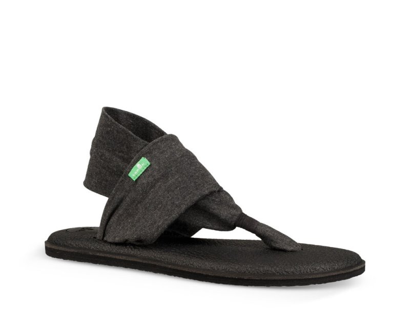 Sandalias Sanuk Yoga Sling 2 Mujer Charcoal | MX-606867