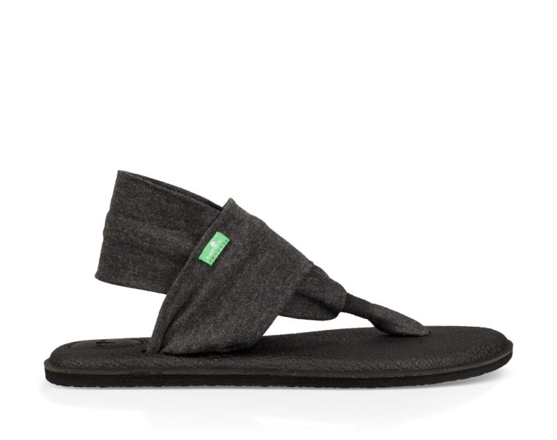 Sandalias Sanuk Yoga Sling 2 Mujer Charcoal | MX-692357