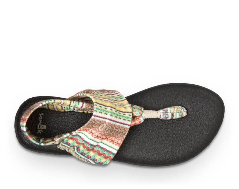 Sandalias Sanuk Yoga Sling 2 Prints Mujer Multicolor | MX-528726