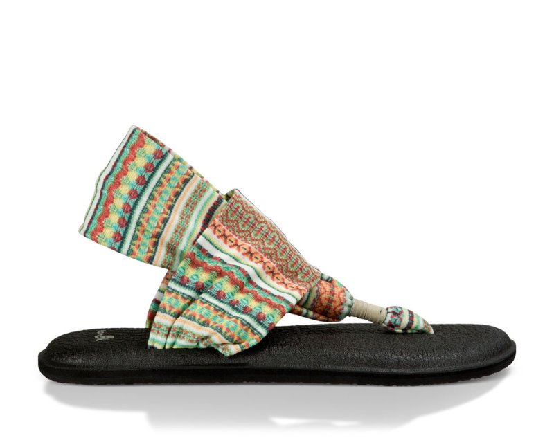 Sandalias Sanuk Yoga Sling 2 Prints Mujer Multicolor | MX-528726