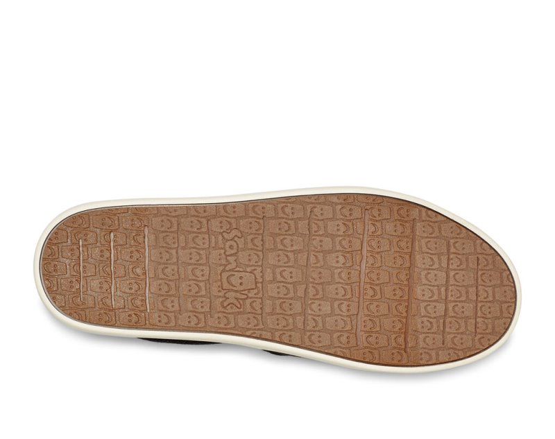 Tenis Sanuk Sideline 2 Hemp Slip-on Hombre Negros | MX-769683