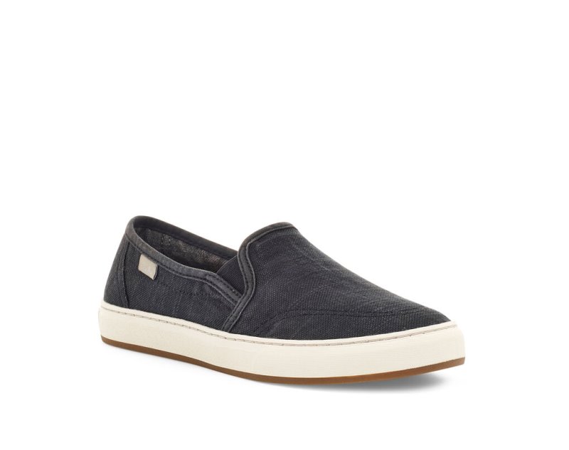 Zapatos Sanuk Avery Hemp Vegan Slip-on Mujer Negros | MX-626171