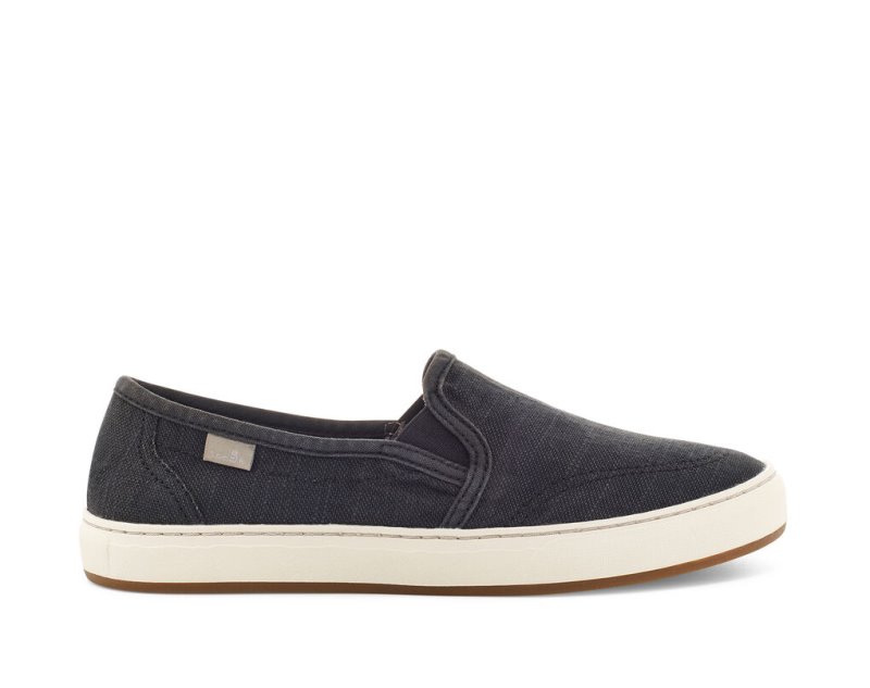 Zapatos Sanuk Avery Hemp Vegan Slip-on Mujer Negros | MX-626171