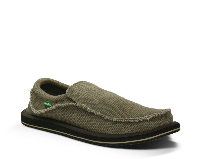 Zapatos Sanuk Chiba Hombre Marrom | MX-274568