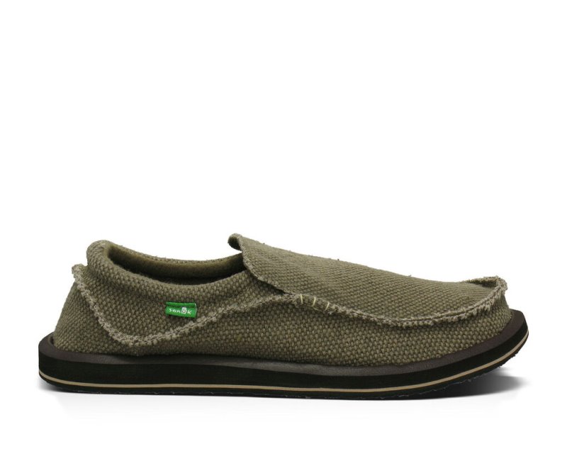 Zapatos Sanuk Chiba Hombre Marrom | MX-274568