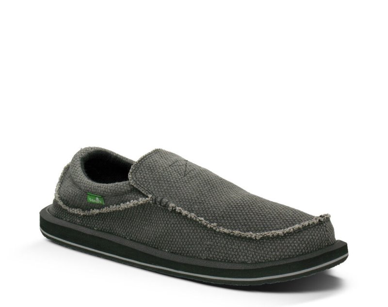 Zapatos Sanuk Chiba Hombre Negros | MX-446952