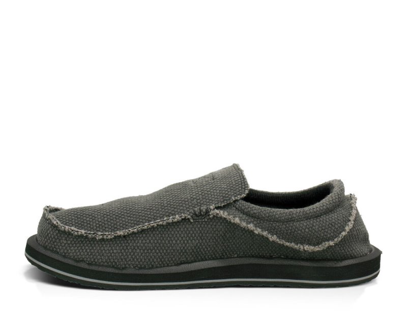 Zapatos Sanuk Chiba Hombre Negros | MX-446952