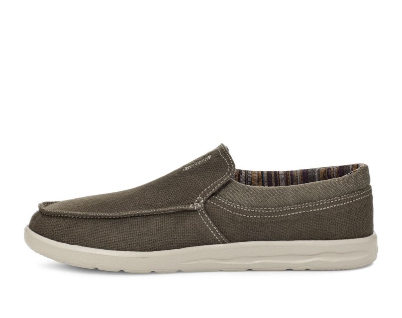 Zapatos Sanuk Hi Bro Lite Hemp Slip-on Hombre Grises | MX-994929