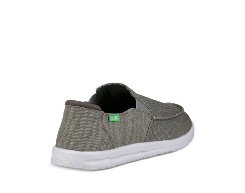 Zapatos Sanuk Hi Five Hombre Grises | MX-208859