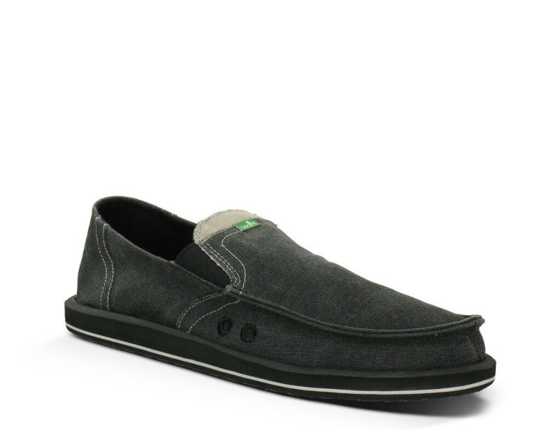 Zapatos Sanuk Pick Pocket Hombre Charcoal | MX-396958