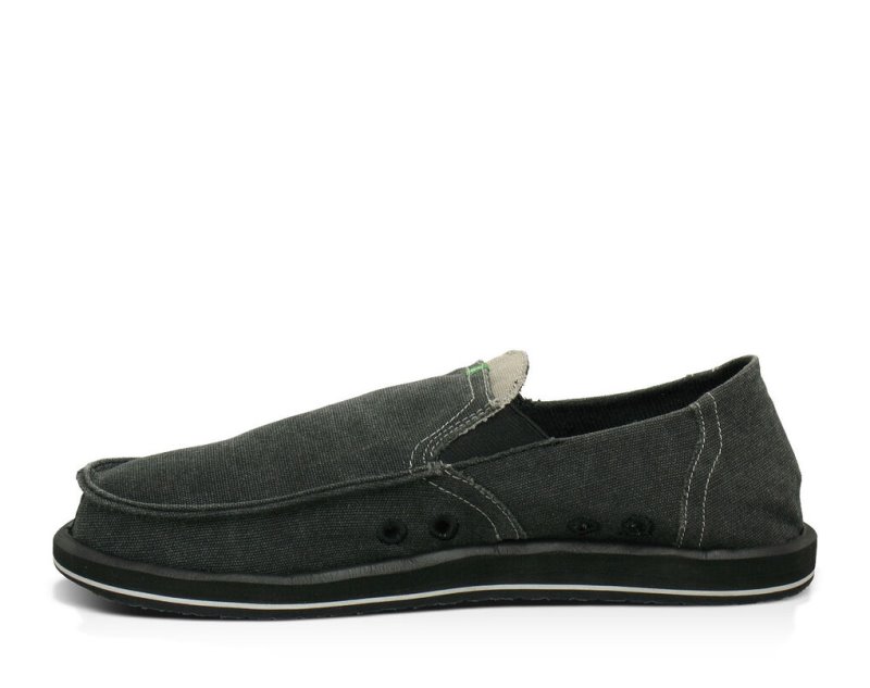 Zapatos Sanuk Pick Pocket Hombre Charcoal | MX-396958