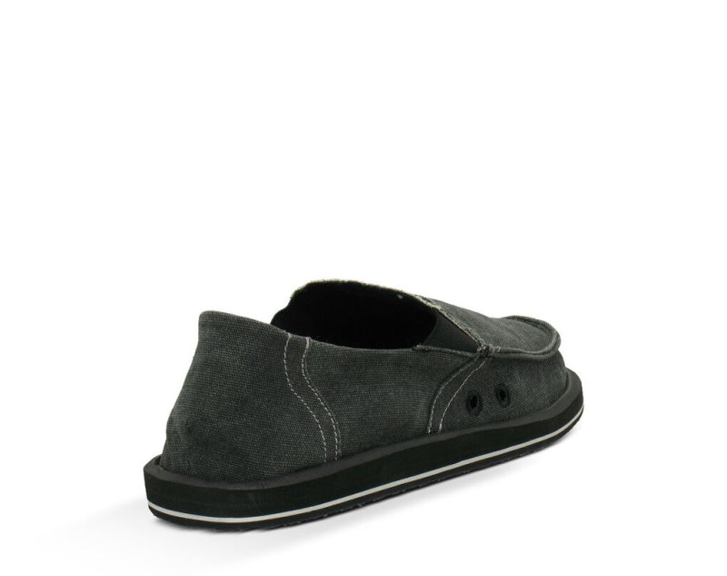 Zapatos Sanuk Pick Pocket Hombre Charcoal | MX-396958