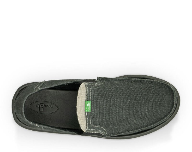 Zapatos Sanuk Pick Pocket Hombre Charcoal | MX-396958