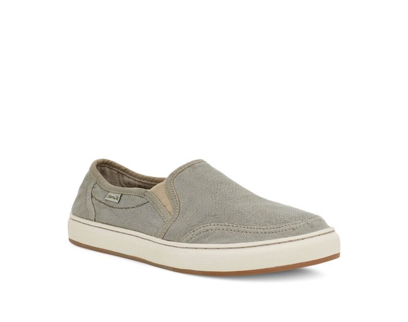 Zapatos Sanuk Tideline Hemp Slip-on Hombre Grises | MX-027942