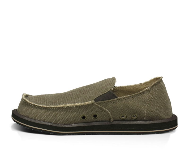 Zapatos Sanuk Vagabond Hombre Marrom | MX-282948