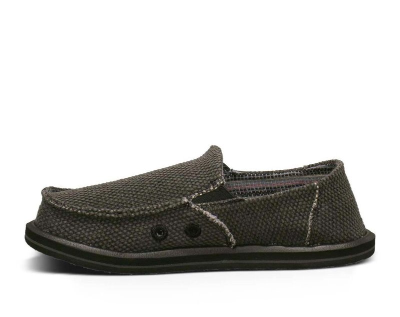 Zapatos Sanuk Vagabond Niños Negros | MX-758409