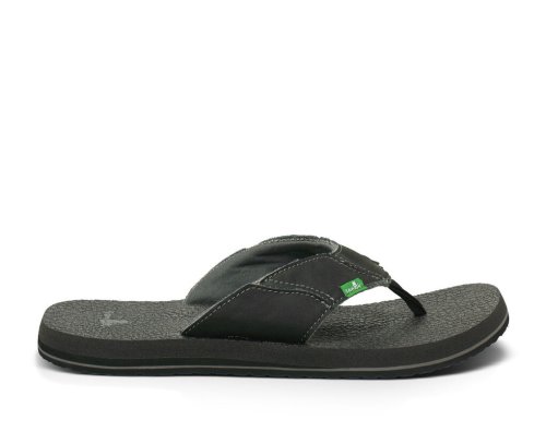 Chanclas Sanuk Fault Line Hombre Charcoal | MX-272075