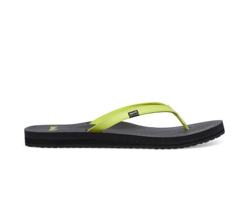 Sandalias Sanuk Yoga Joy Mujer Amarillos | MX-391279