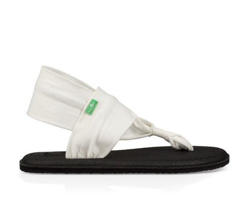 Sandalias Sanuk Yoga Sling 2 Mujer Blancos | MX-210738