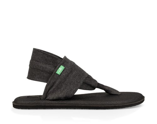 Sandalias Sanuk Yoga Sling 2 Mujer Charcoal | MX-606867