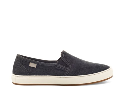 Zapatos Sanuk Avery Hemp Vegan Slip-on Mujer Negros | MX-747640